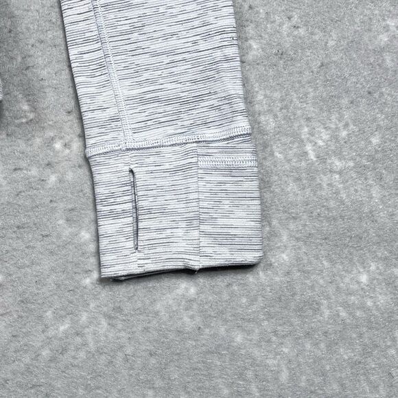 Lululemon Define Jacket Womens 6 Gray Pattern Active Athletic Zip Stretch Casual - Picture 5 of 13